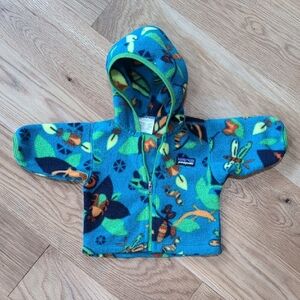 Patagonia Blue and Green Baby Jacket
